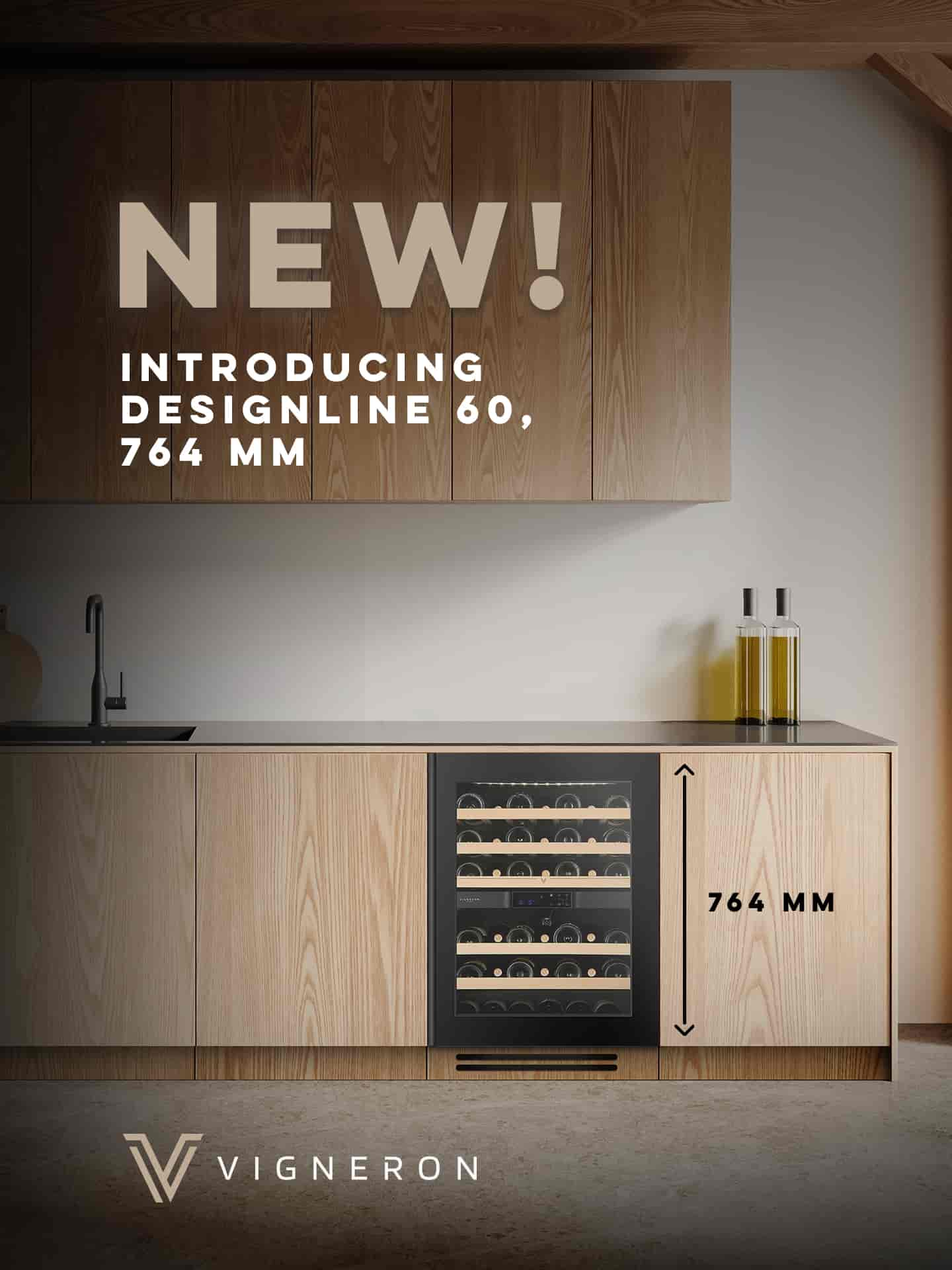 Designline 60, Dubbelzon, Svart, 764