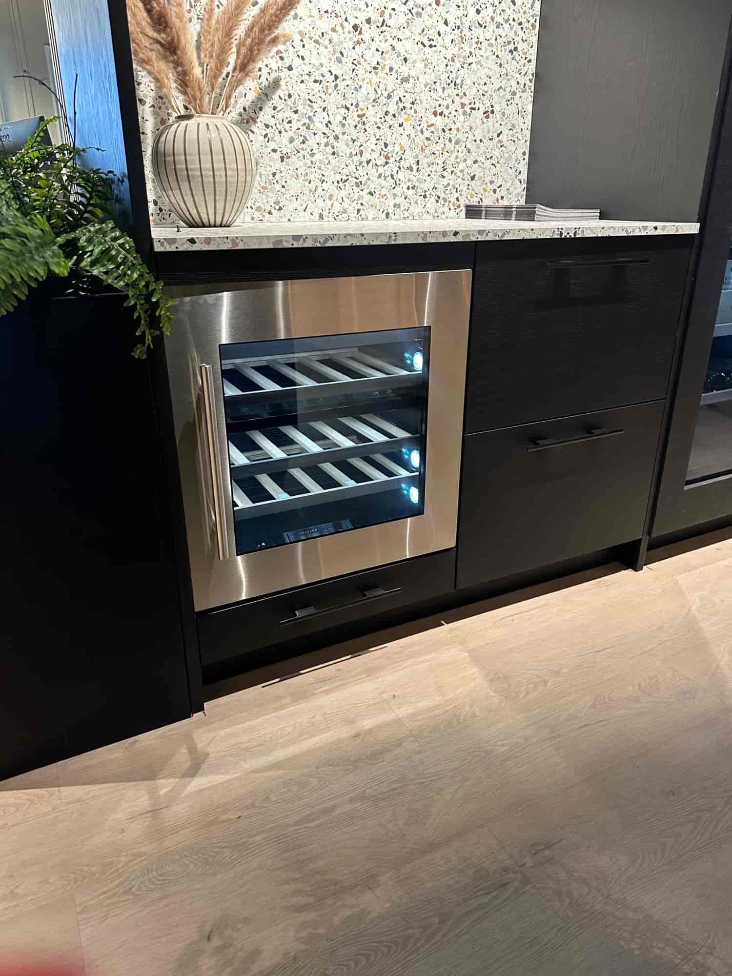 Vigneron Kitchen Built-in 60, Dubbelzon, Rostfri
