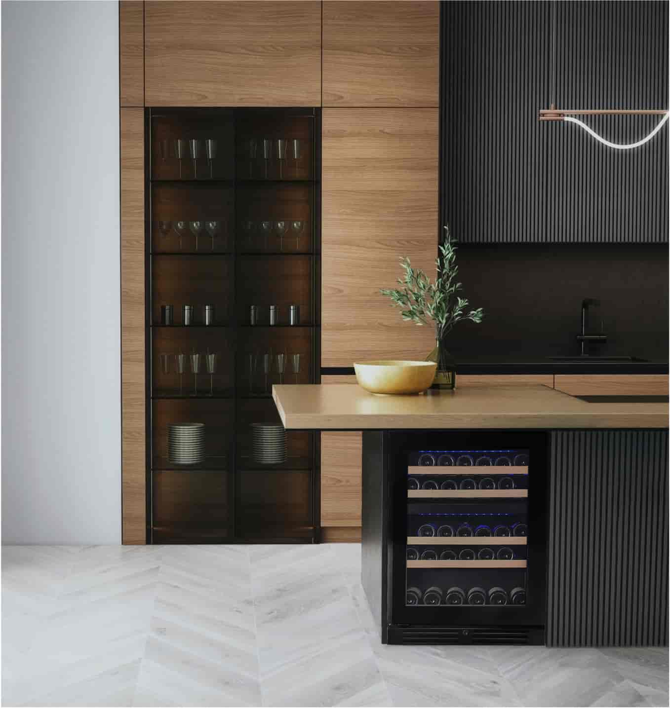 Designline 60, Dubbelzon, Svart