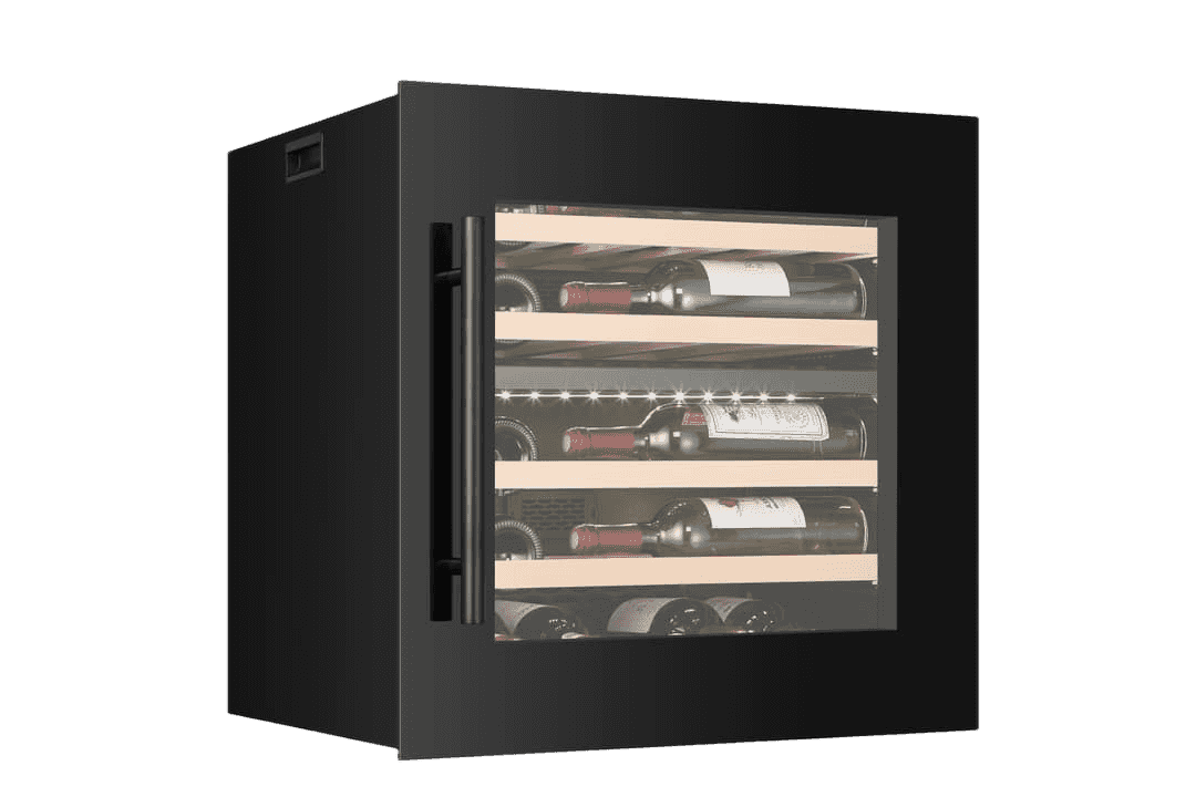 Kitchen Built-in 60, Dubbelzon, Svart