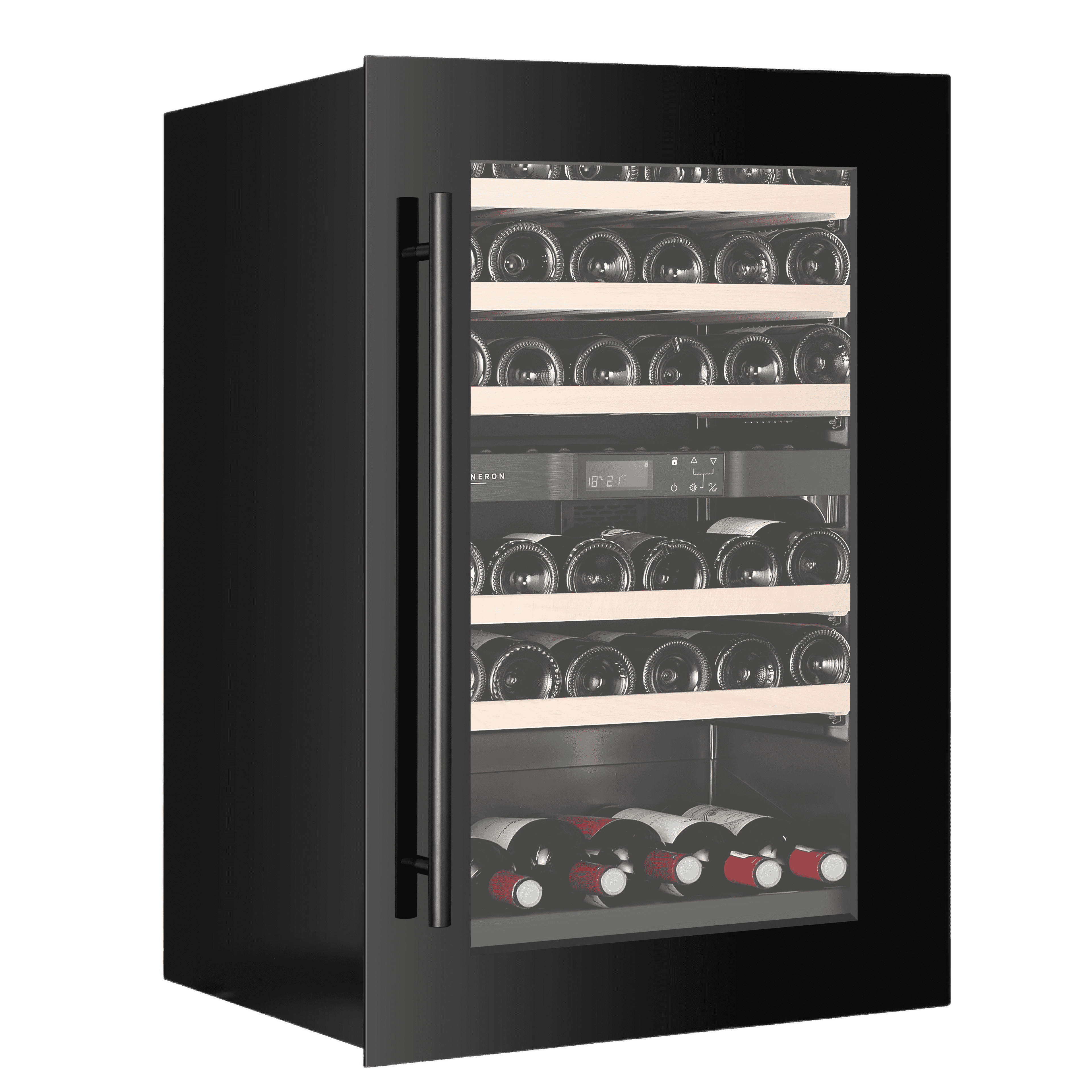 Kitchen Built-in 90, Dubbelzon, Svart