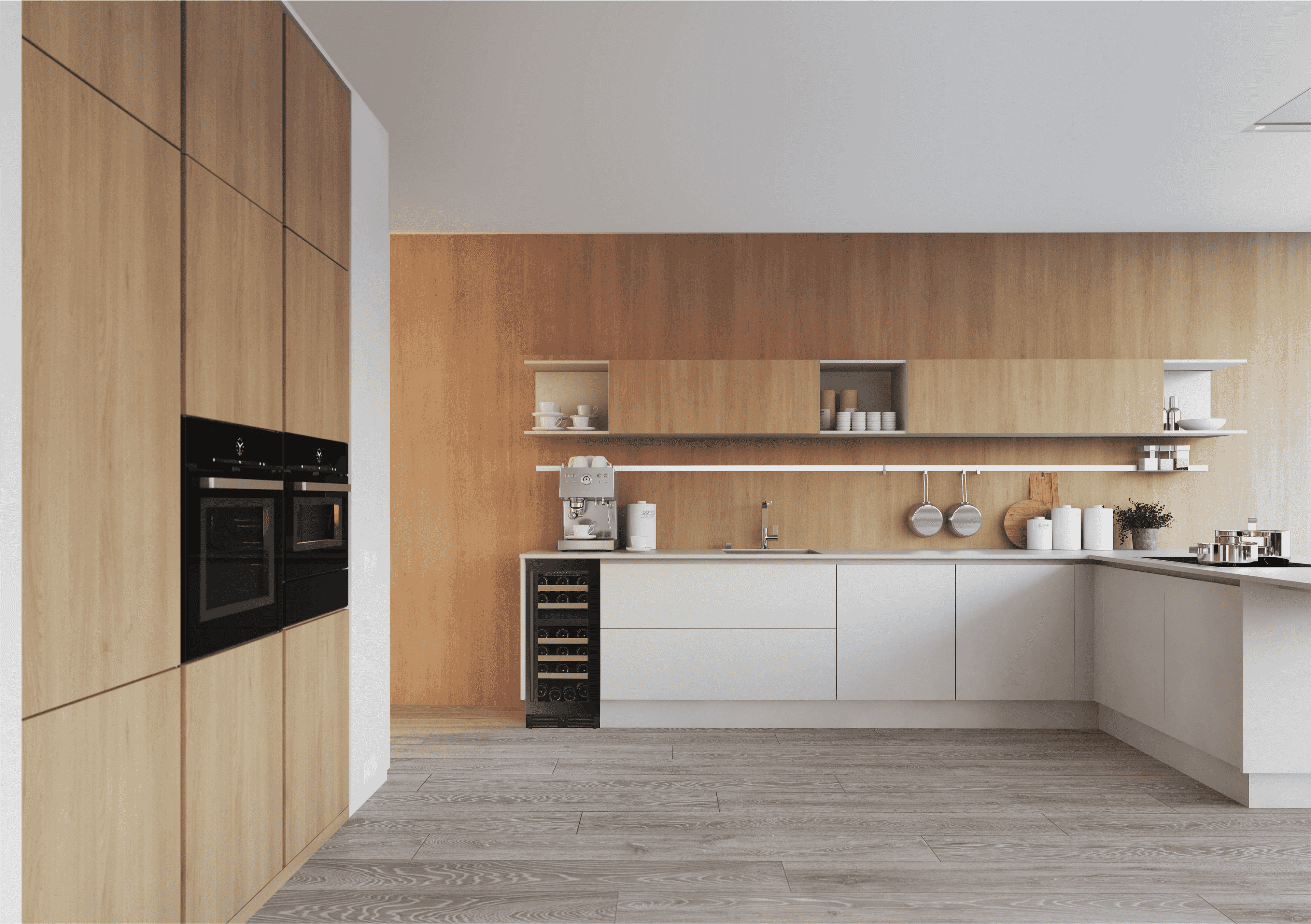 Vigneron Kitchen Collection 40, Dubbelzon, Svart