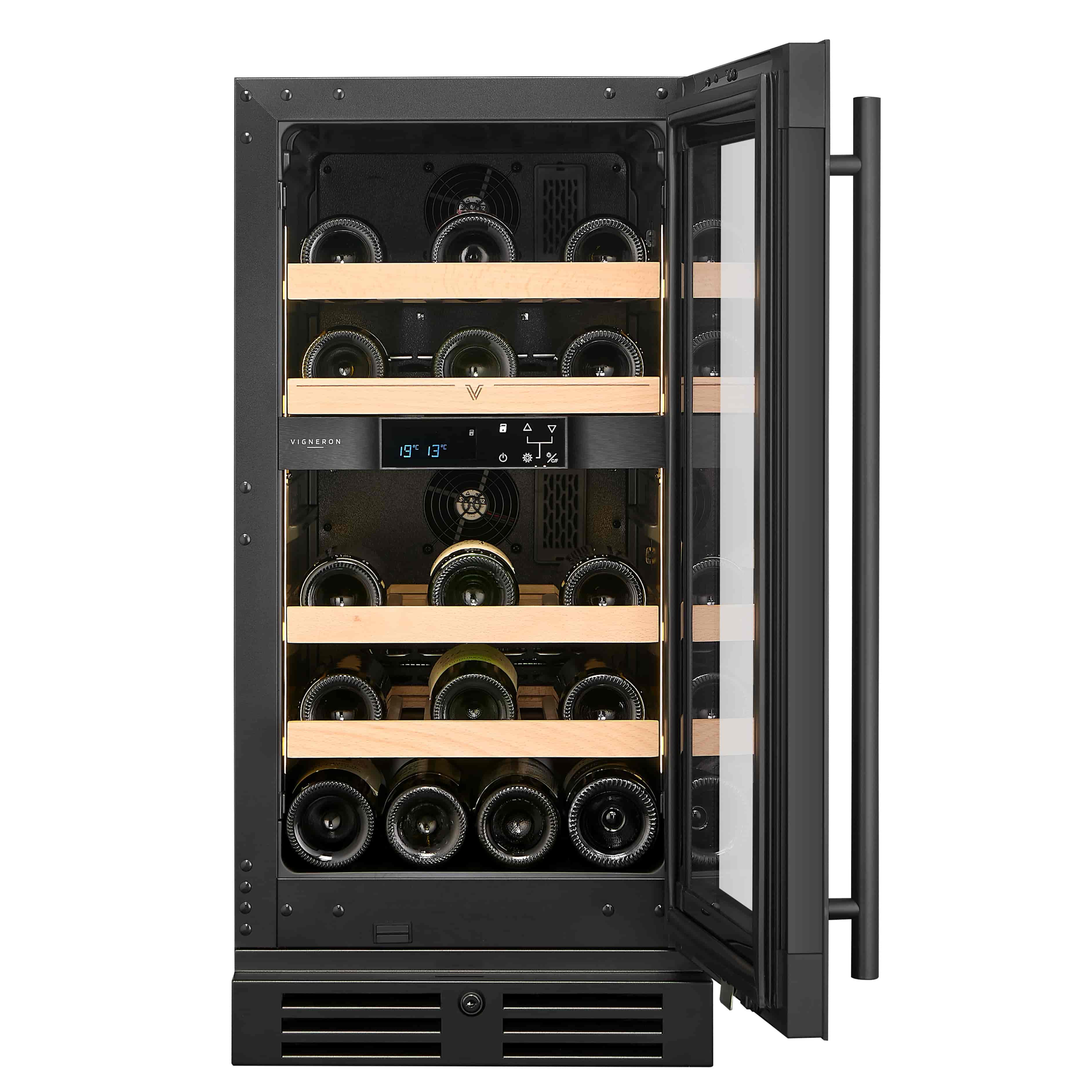 Kitchen Collection 40, Dubbelzon, Svart, 718