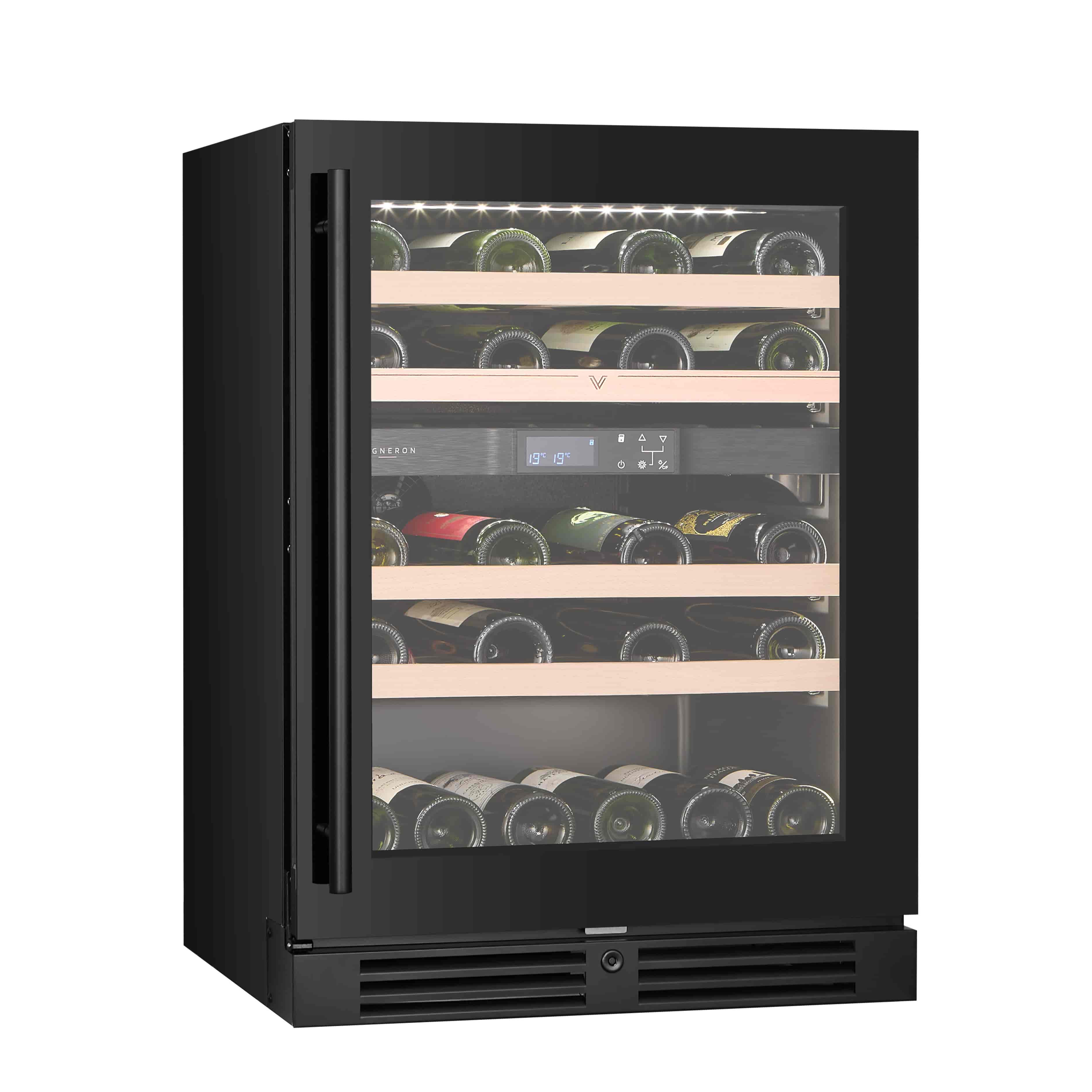 Kitchen Collection 60, Dubbelzon, Svart, 718
