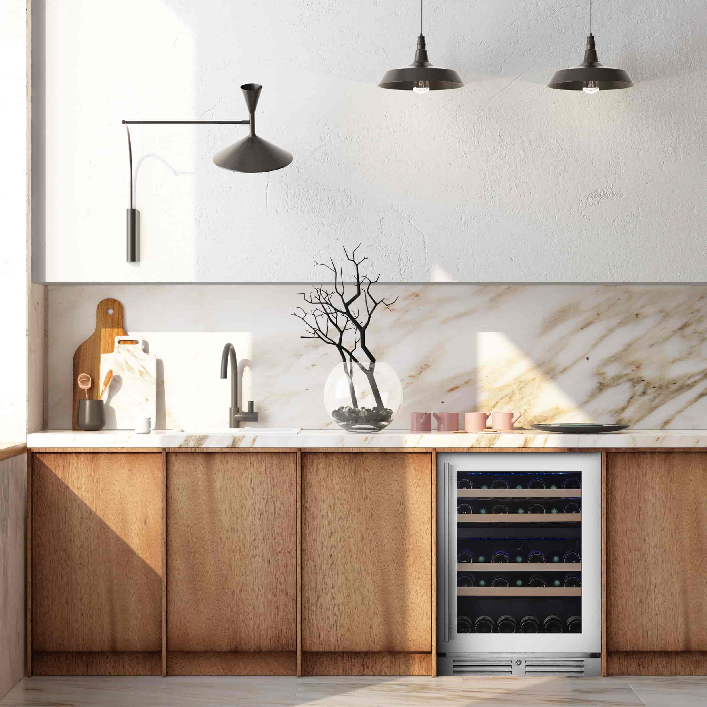 Kitchen Collection 60, Dubbelzon, Rostfri